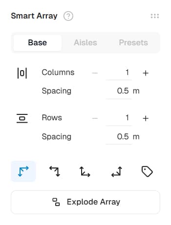 VenueCAD Smart Array Panel